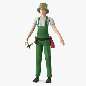 Low Poly Gardener