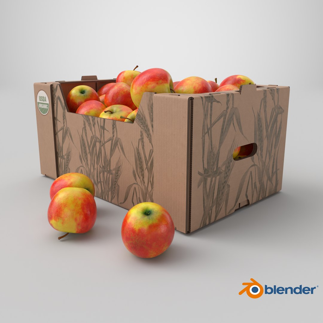 USDA Organic Apple Harvest Box 3D model https://p.turbosquid.com/ts-thumb/qs/JWYjHt/cA/stemcell_blender_cycles_render/png/1784558794/1920x1080/fit_q87/56fb872c0030da97c06f7c542962a1f3c5f761d4/stemcell_blender_cycles_render.jpg