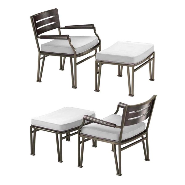 chair pouf cernobbio armchairs 3D
