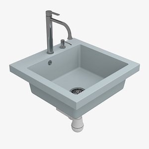 3D Kitchen Sink 33 model