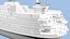3D model staten island ferry new york