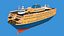 3D model staten island ferry new york