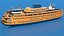 3D model staten island ferry new york