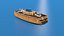 3D model staten island ferry new york