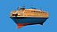 3D model staten island ferry new york