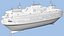 3D model staten island ferry new york