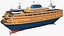 3D model staten island ferry new york