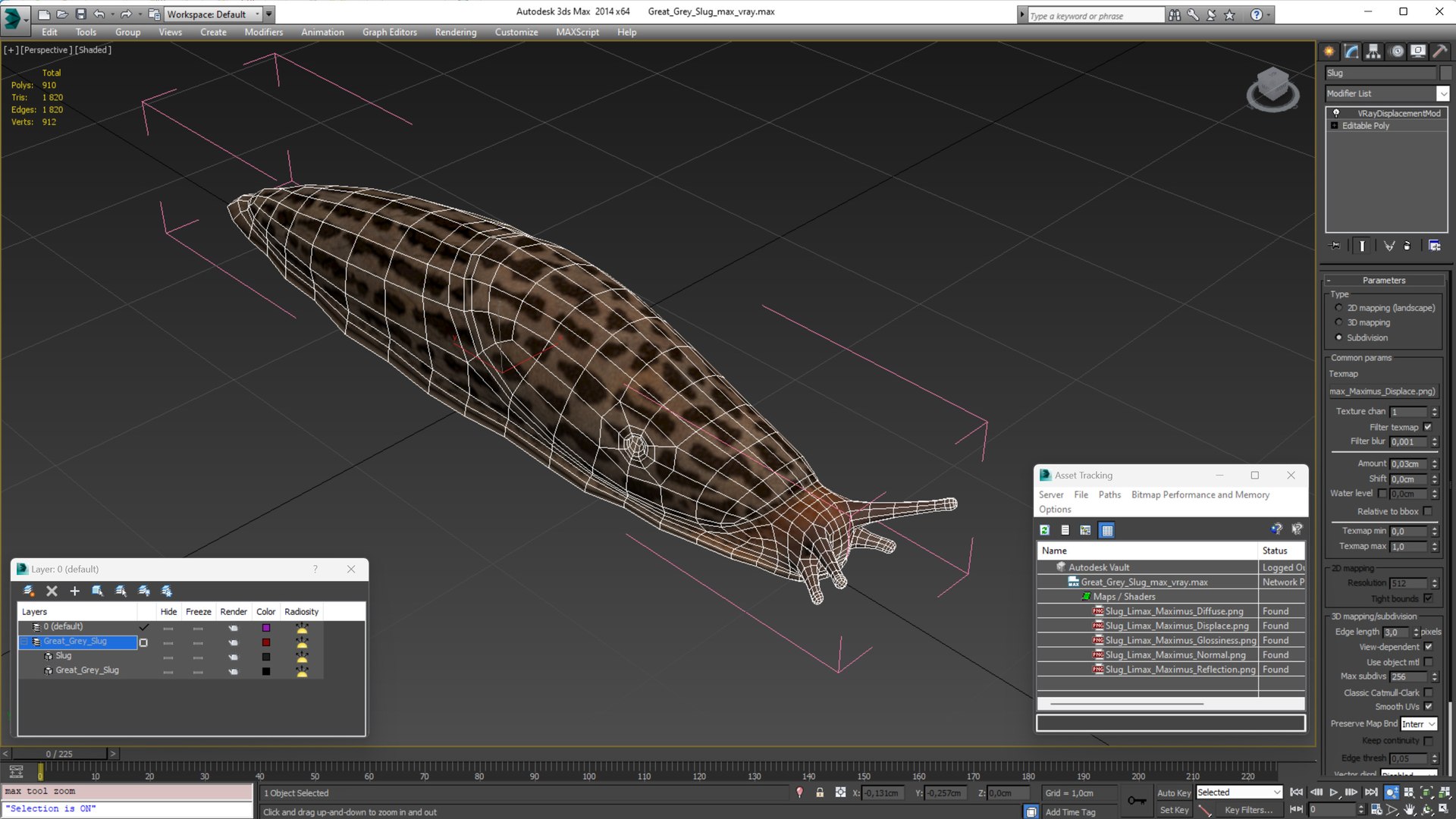 3D model Great Grey Slug https://p.turbosquid.com/ts-thumb/qs/VFZNHS/LX/greatgreyslug3dmodel020/jpg/1673623610/1920x1080/fit_q87/4d132467400fa2b0299de35934c19a3896a73236/greatgreyslug3dmodel020.jpg