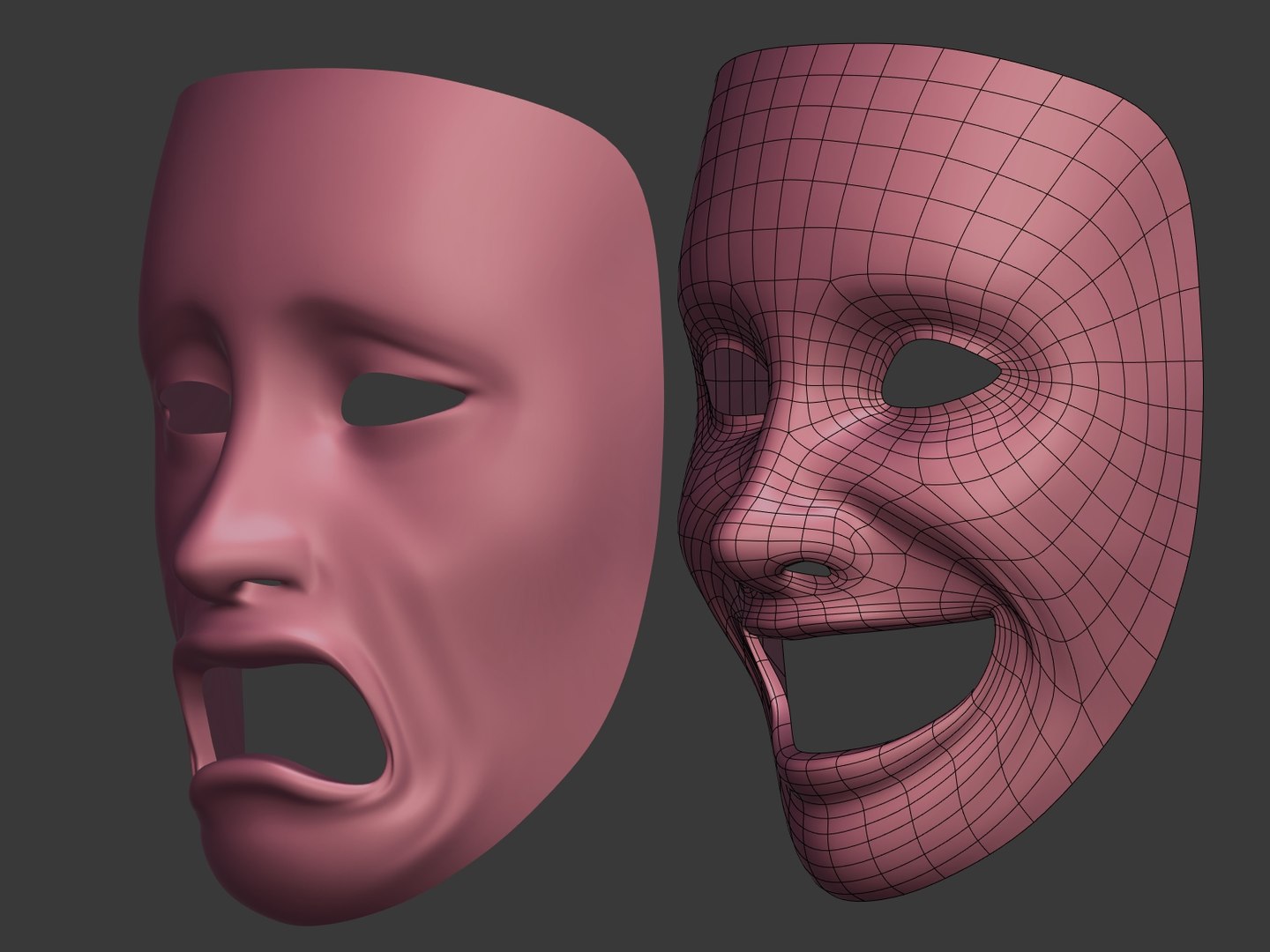 theater mask 3D model https://p.turbosquid.com/ts-thumb/qs/XeTW9H/ytlIn2nY/i8/jpg/1528750815/1920x1080/fit_q87/05ed14c1cc38c0e94eb11c218ed9d3490bc70347/i8.jpg