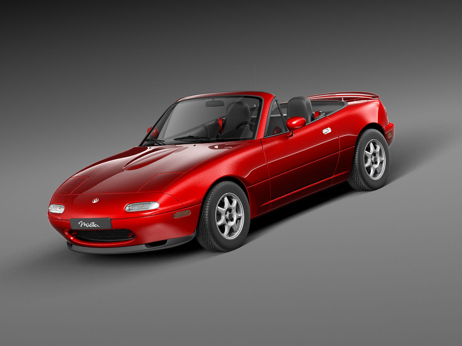 3D модель Мазда МХ-5 Миата 1989-1997 - TurboSquid 671531