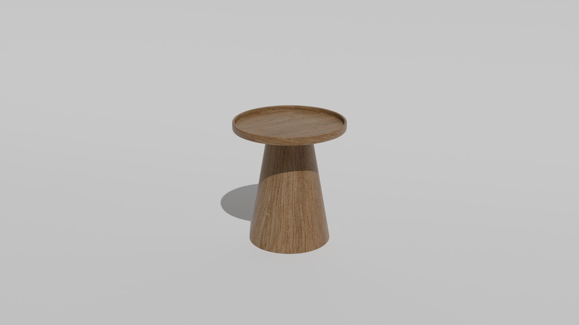 Round Modern Side Table 3D - TurboSquid 2321127