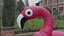 Flamingo inflatable toy Viva Magenta