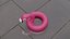 Flamingo inflatable toy Viva Magenta