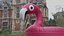 Flamingo inflatable toy Viva Magenta