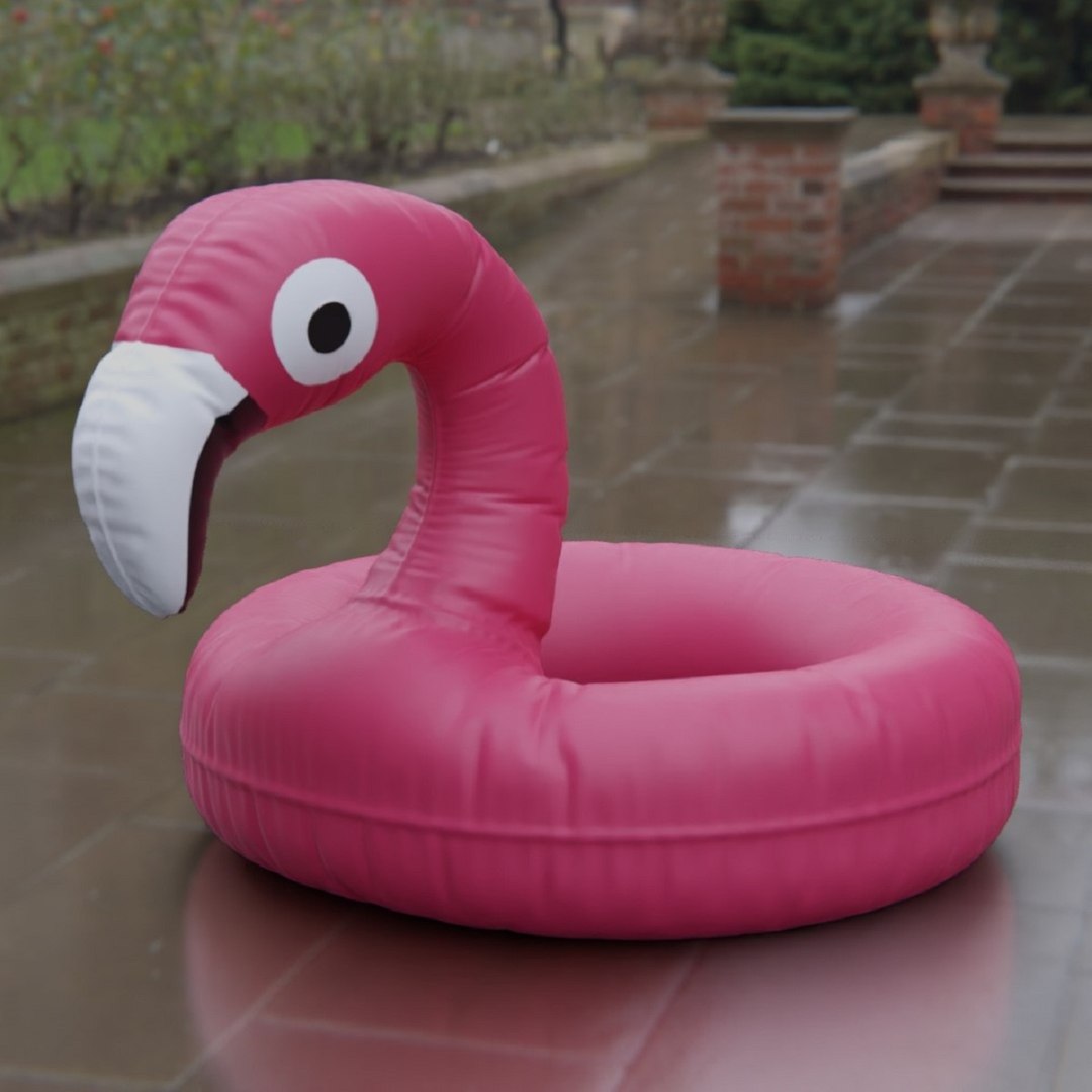 Flamingo blow up best sale toy