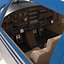 light aircraft piper pa 3d model