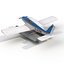 light aircraft piper pa 3d model