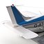 light aircraft piper pa 3d model