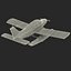light aircraft piper pa 3d model
