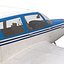 light aircraft piper pa 3d model