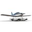 light aircraft piper pa 3d model