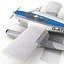 light aircraft piper pa 3d model