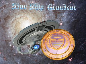 3D uss grandeur placard model