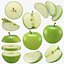 Colección de manzanas verdes 3