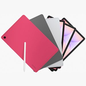 3D Samsung Galaxy Tab S10 Lite All Colors