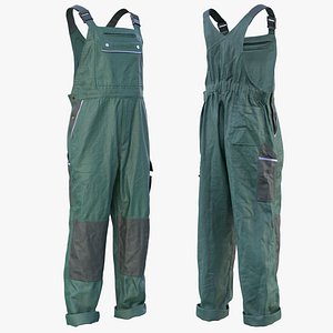 3D Man and Woman in Jumpsuit 58 model