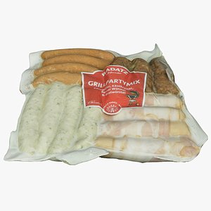 Packaging Sausages Grill Mix