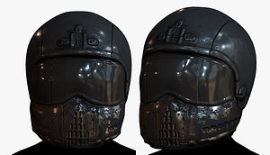 3D gas mask model