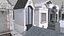 cemetery mausoleums tombs graveyards 3D