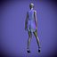 jumpsuit shorts on female mannequin