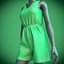 jumpsuit shorts on female mannequin