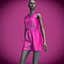 jumpsuit shorts on female mannequin
