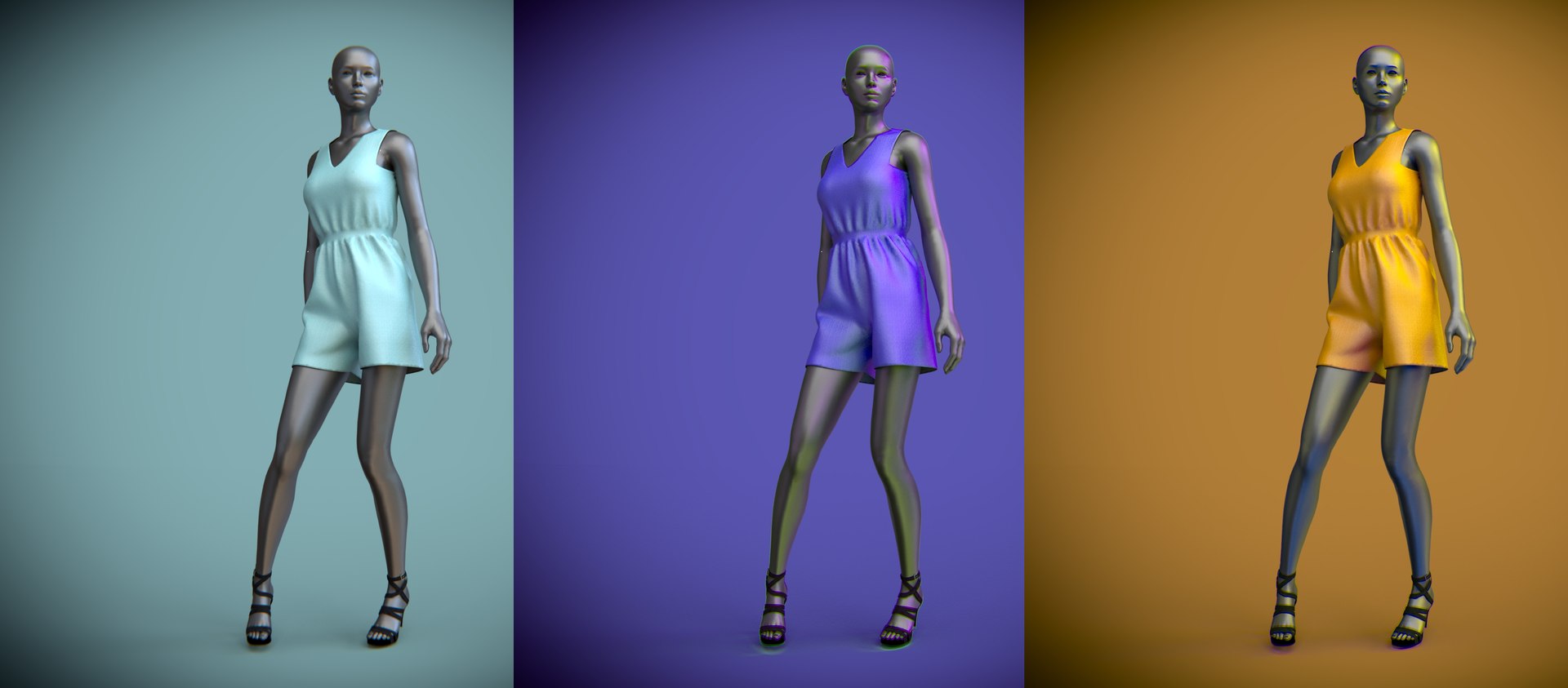 female mannequin jumpsuit shorts 3D https://p.turbosquid.com/ts-thumb/qt/4hL9vw/aOKvCfFG/fff/png/1553036921/1920x1080/fit_q87/2cd786a6bc10dc344a9bd8f27b3bb73143745afa/fff.jpg