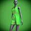 jumpsuit shorts on female mannequin