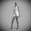 jumpsuit shorts on female mannequin