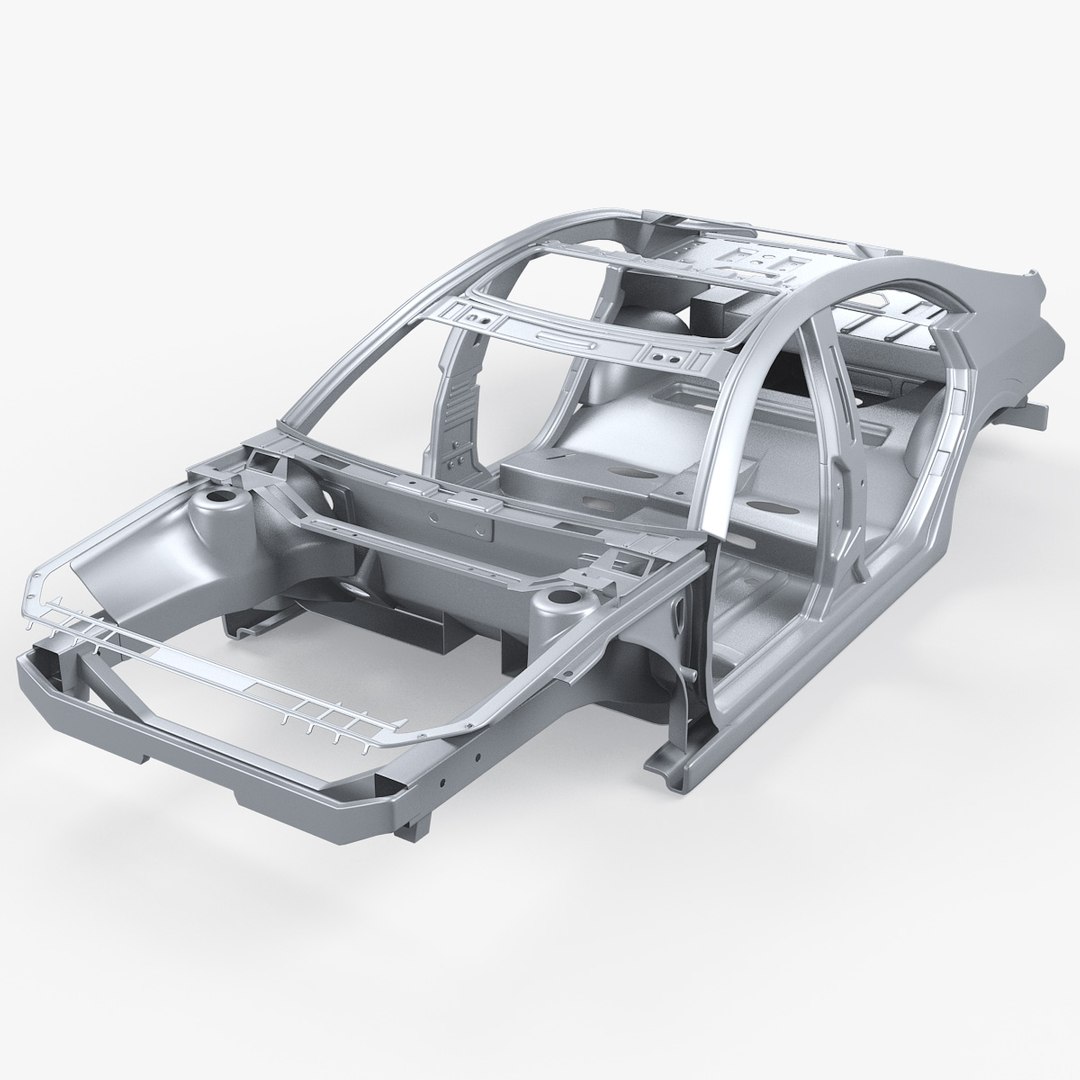 Car body frame 3D model - TurboSquid 1364276