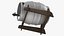 Firkin Metal Cask on Wooden Stillage