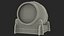 Firkin Metal Cask on Wooden Stillage