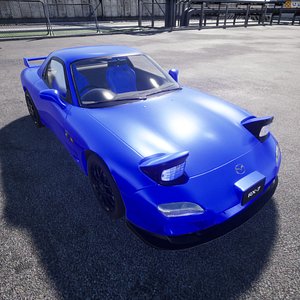 3D mazda rx7