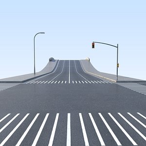 Low Poly Modular City Street Pack