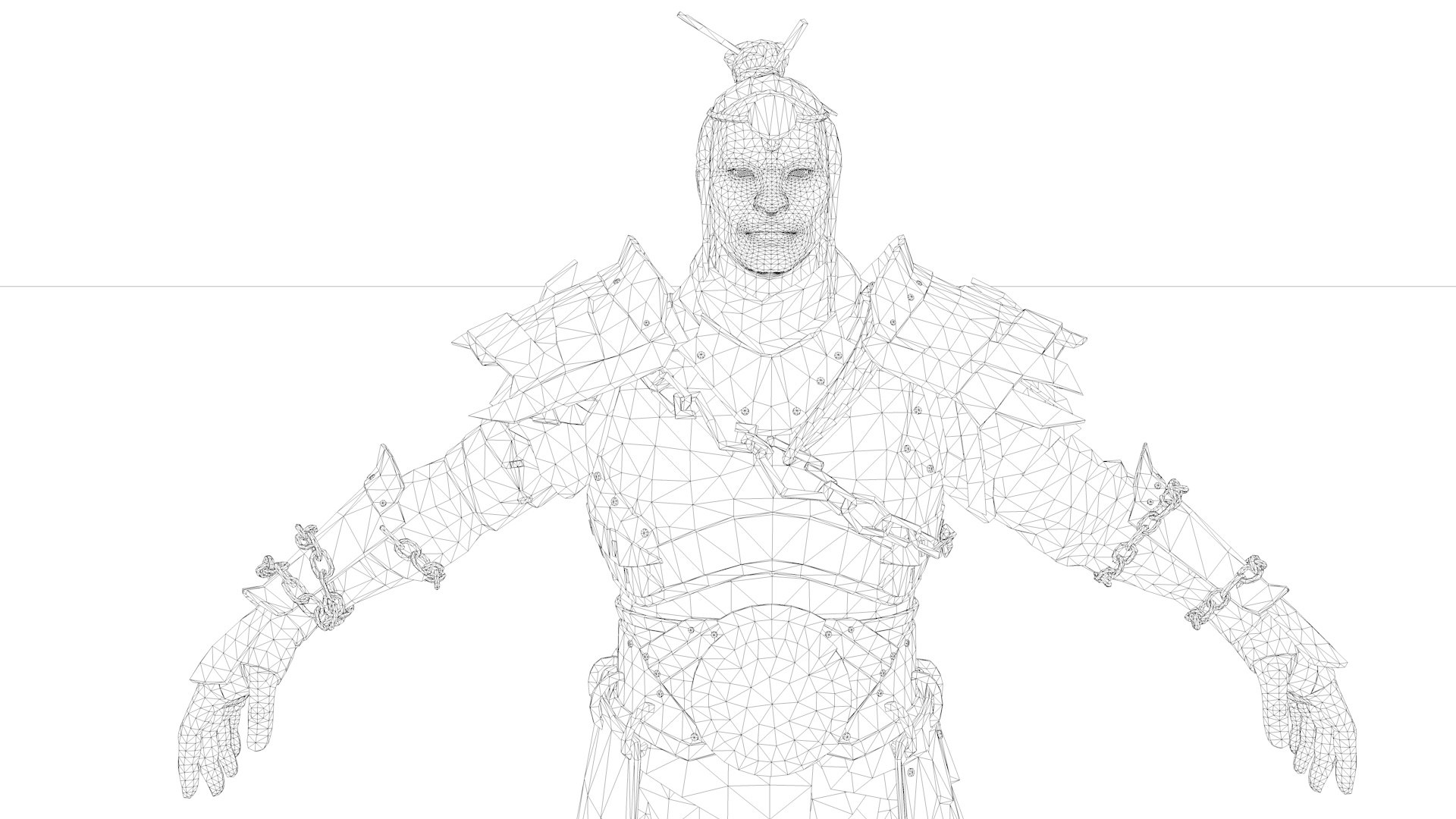 Warrier Man 3D Model - TurboSquid 2216851