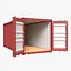 Conteneur maritime sec 20 pieds ouvert
