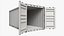 Conteneur maritime sec 20 pieds ouvert