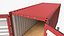 Conteneur maritime sec 20 pieds ouvert