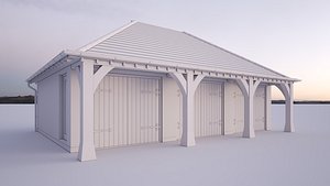 British House Bosc Garage GT 3B 3D