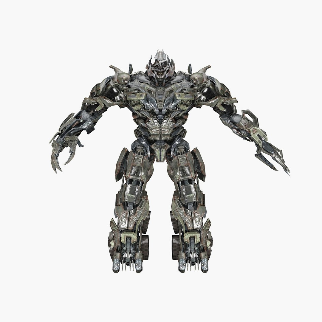 3d Megatron Transformer Turbosquid 1837561